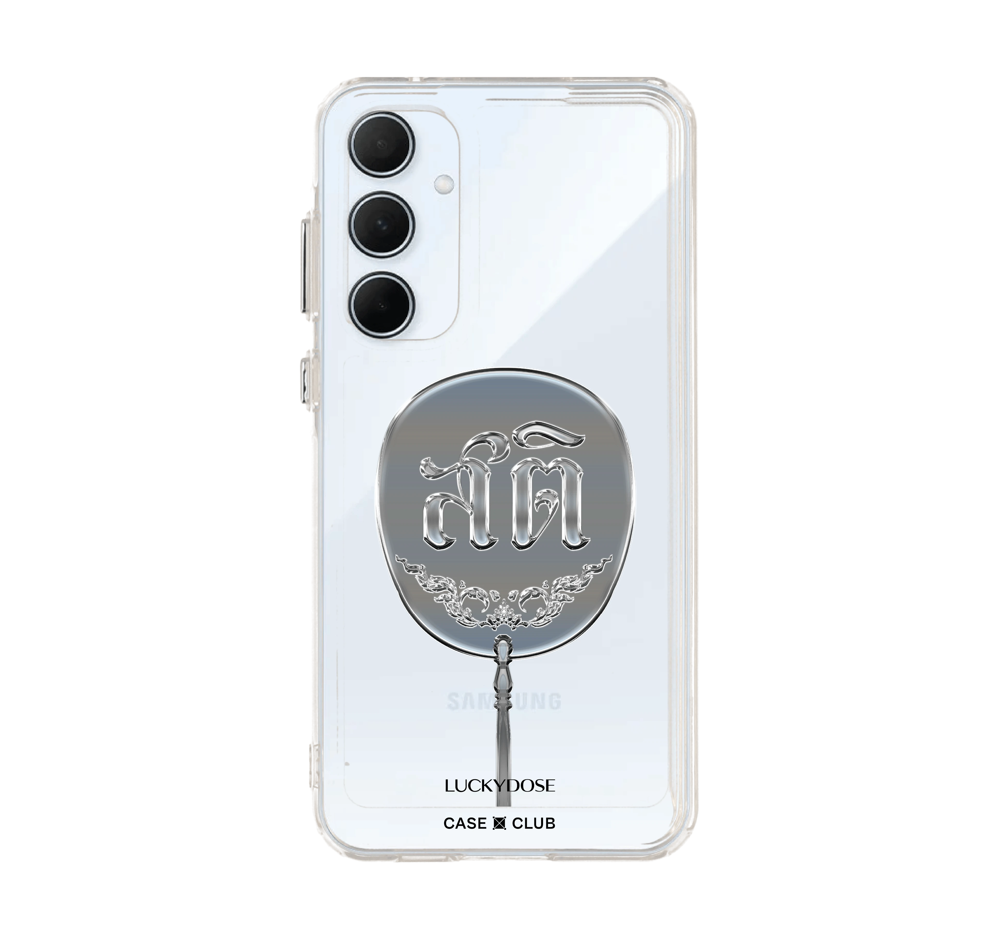 samsung galaxy a55 clear case luckydose sati